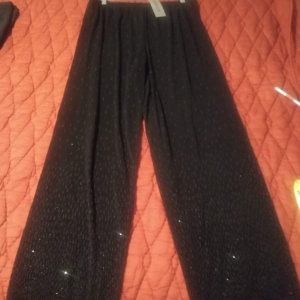 NWTChico black pants with sparkling beads
